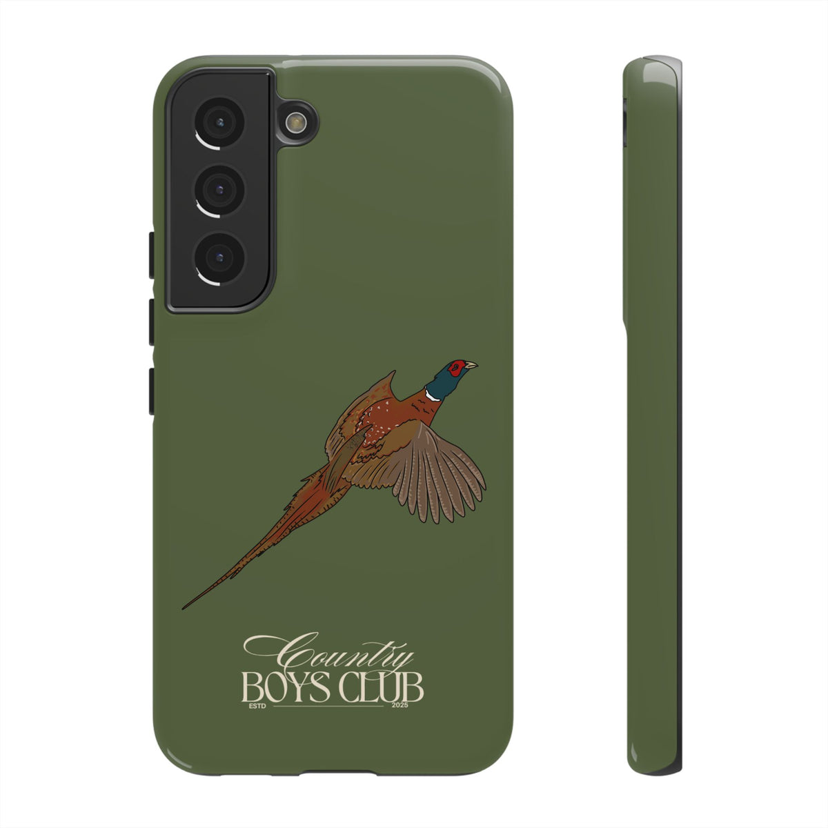 Green Country Boys Club Pheasant Case  | CGC x Country Cases