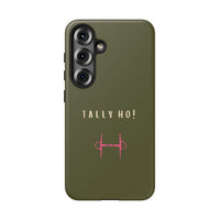 Green & Pink 'Tally Ho!' (Snaffle)