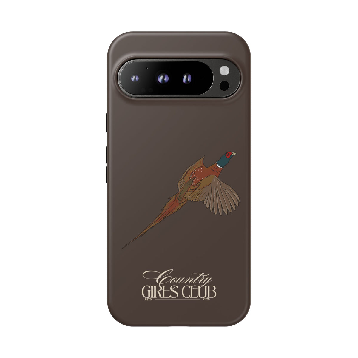 Espresso 'Girls Pheasant' Case  | CGC x Country Cases