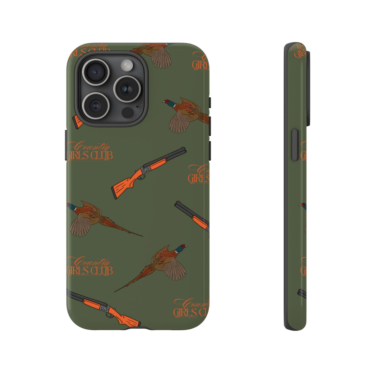 Green & Orange Beaters Case (Girls)  | CGC x Country Cases