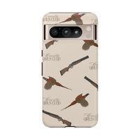 Beige 'Girls Pheasants & Shotguns' Case  | CGC x Country Cases
