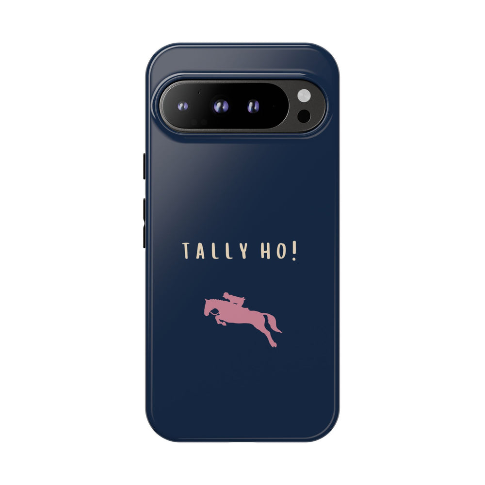 Navy & Pink 'Tally Ho!' (Horse)