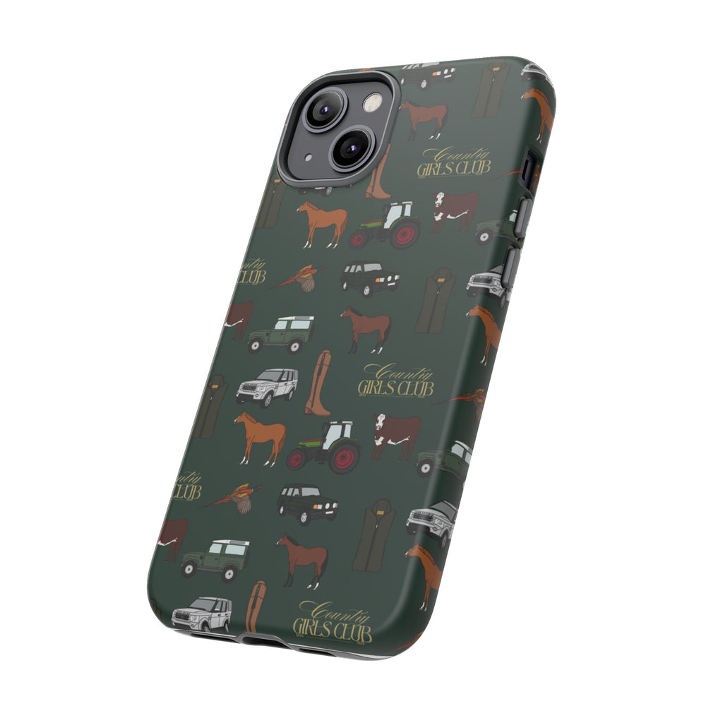 Green Country Girls Club x Country Cases iPhone Case