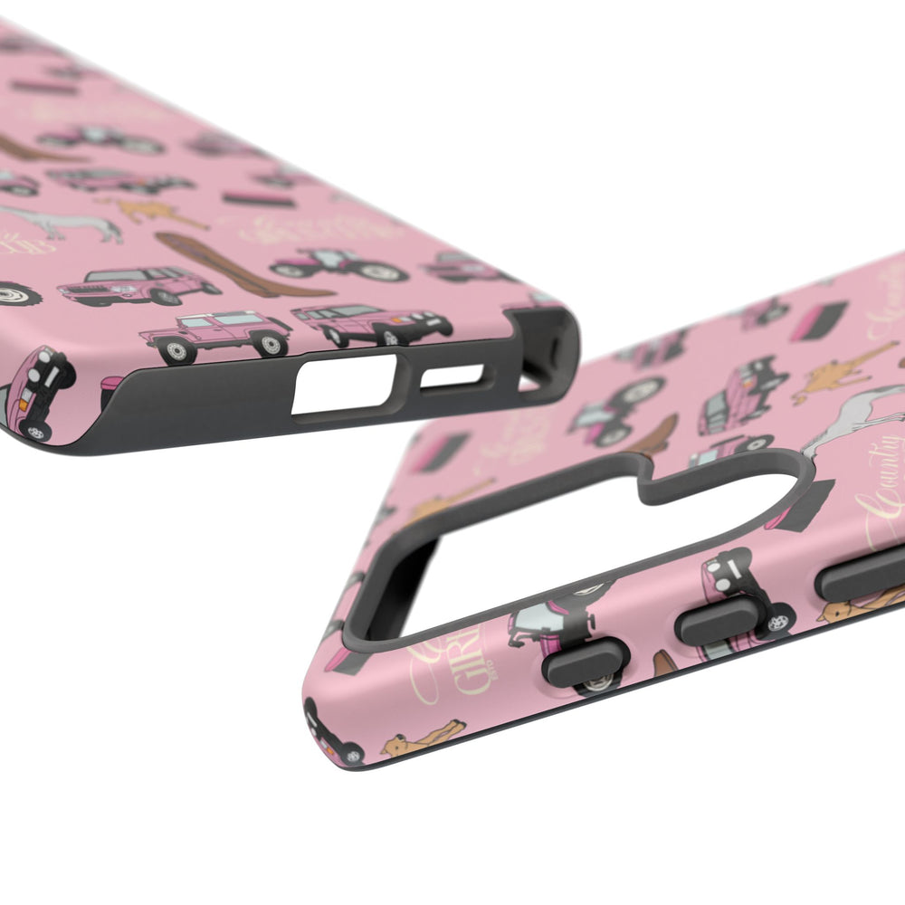 Pink Country Girls Club x Country Cases Android Phone Case