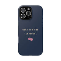 Navy & Pink 'Here for the Elevenses' Case