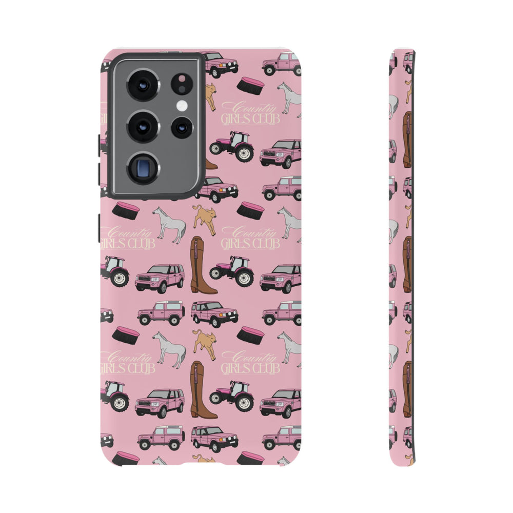 Pink Country Girls Club x Country Cases Android Phone Case