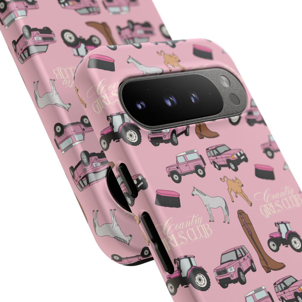 Pink Country Girls Club x Country Cases Android Phone Case