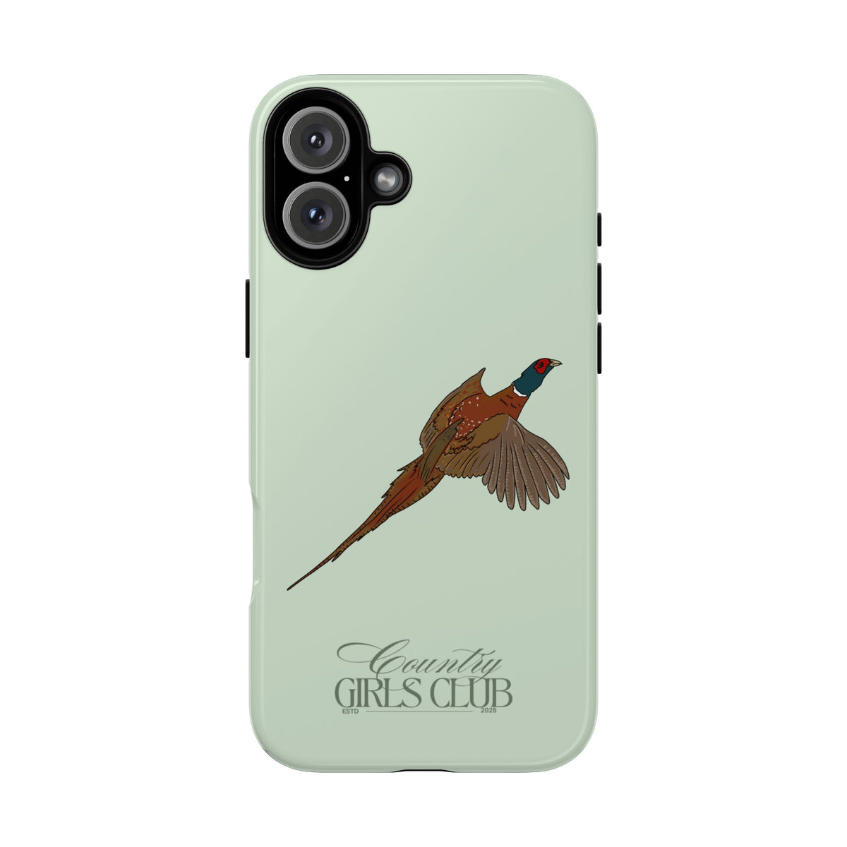 Mint Green 'Girls Pheasant' Case  | CGC x Country Cases
