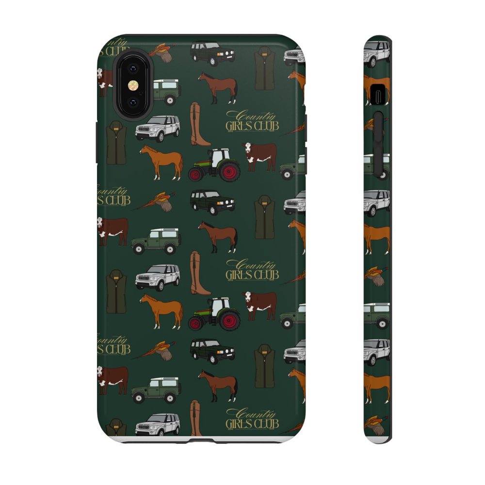 Green Country Girls Club x Country Cases iPhone Case