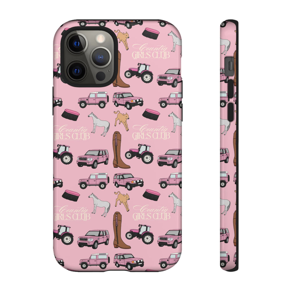 Pink Country Girls Club x Country Cases iPhone Case