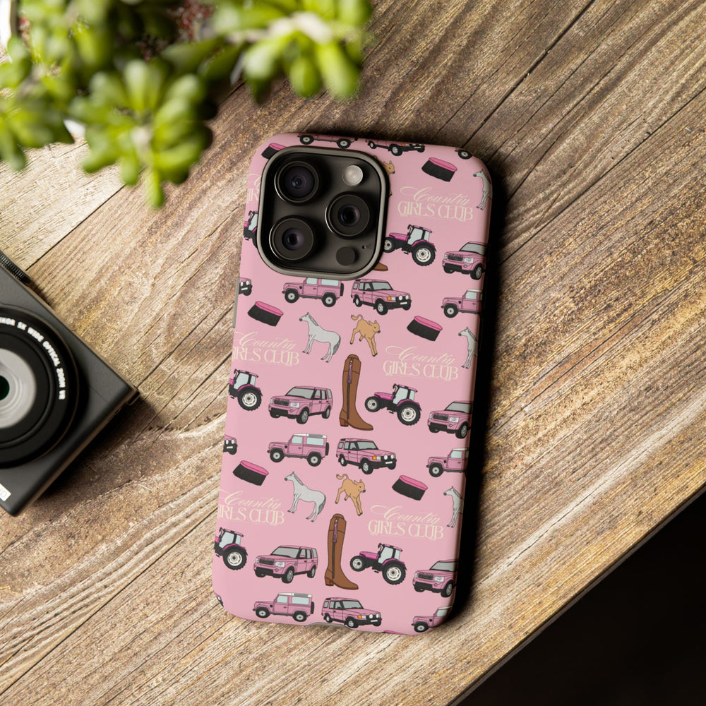 Pink Country Girls Club x Country Cases iPhone Case