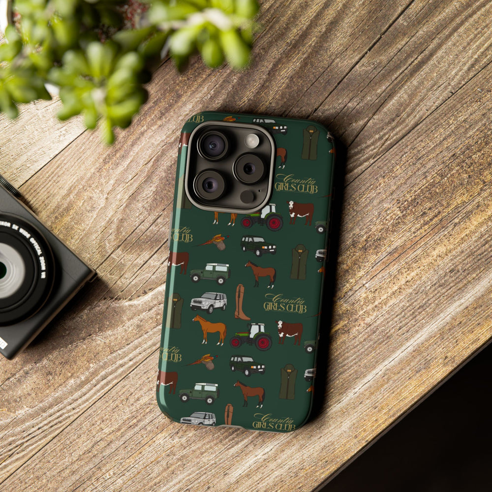 Green Country Girls Club x Country Cases iPhone Case