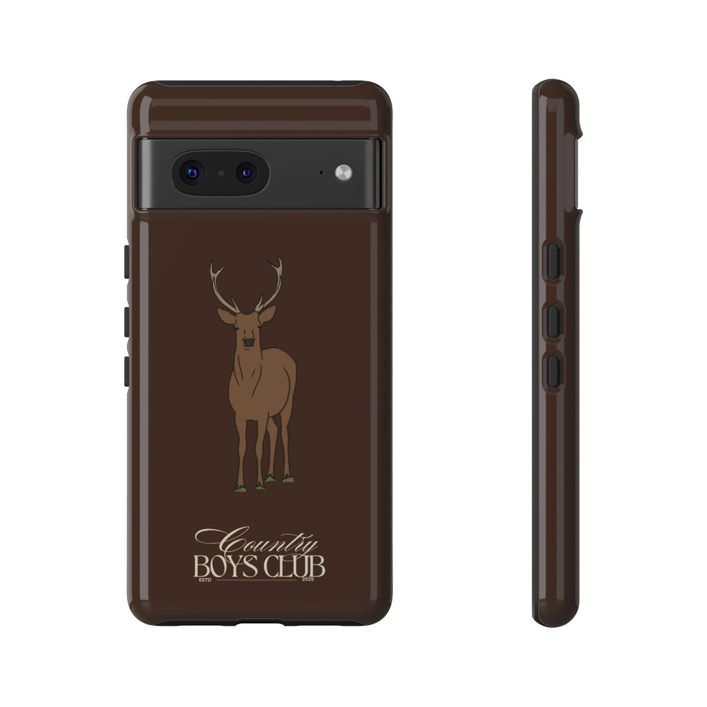 Chestnut Brown 'Country Boys Club Deer' Case  | CBC x Country Cases