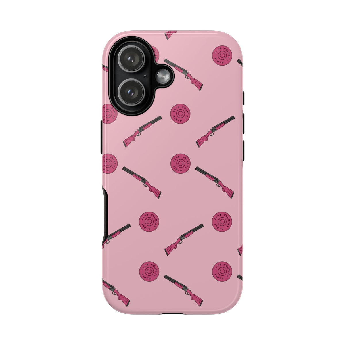 Pink 'Guns & Cartridges' Case  | CGC x Country Cases