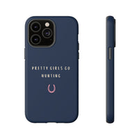Copy of Navy & Pink 'Pretty Girls Go Hunting' (Horse Shoe)