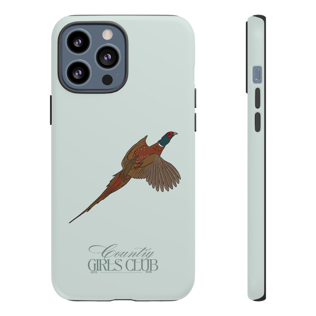 Duck Egg Blue 'Girls Pheasant' Case  | CGC x Country Cases