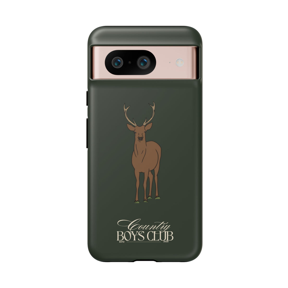 Field Green 'Country Boys Club Stag' Case  | CGC x Country Cases
