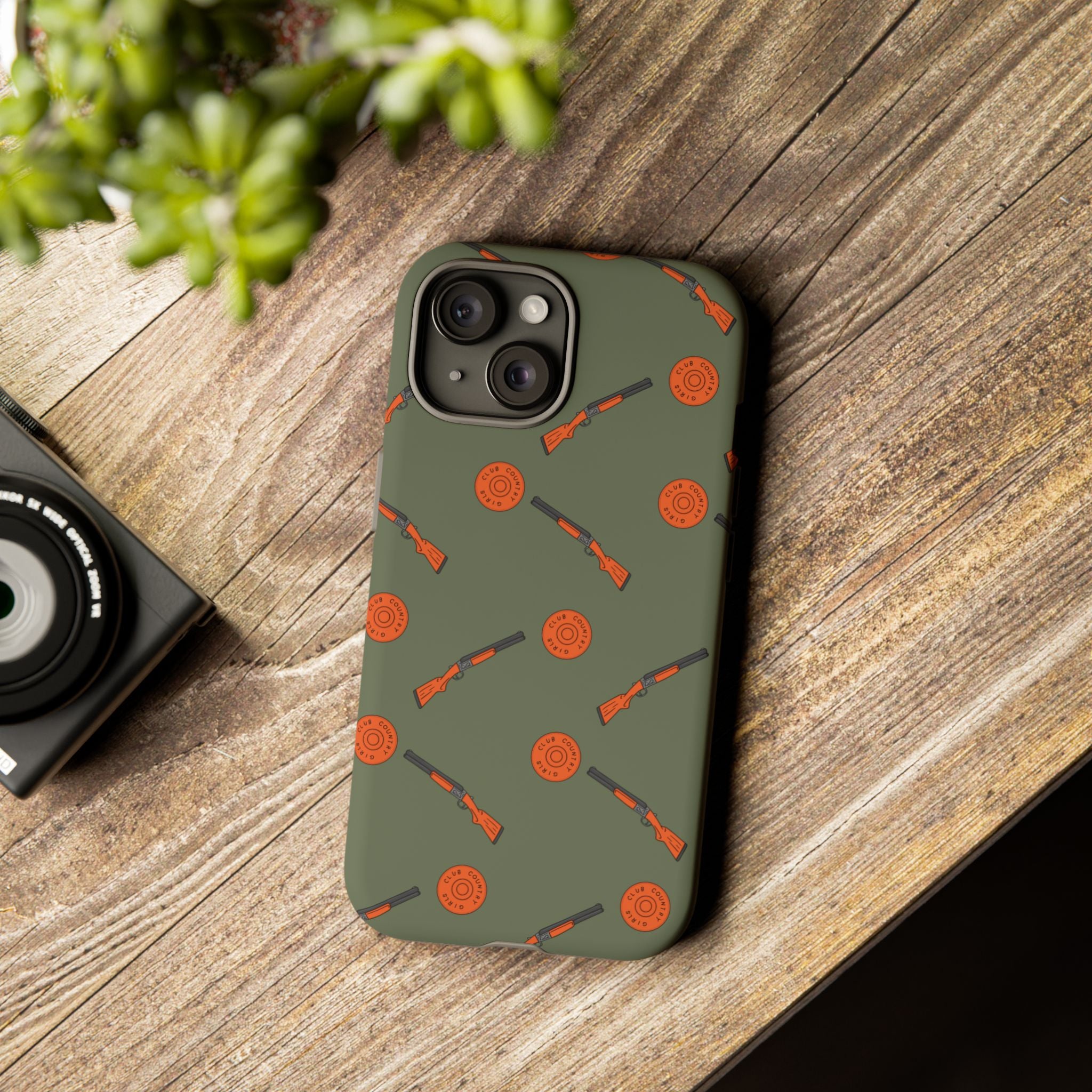 Green 'Shooting Season' iPhone Case  | CGC x Country Cases