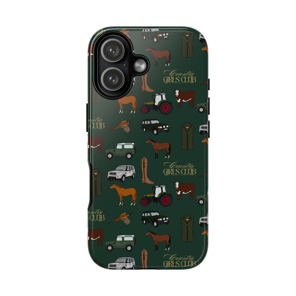 Green Country Girls Club x Country Cases iPhone Case