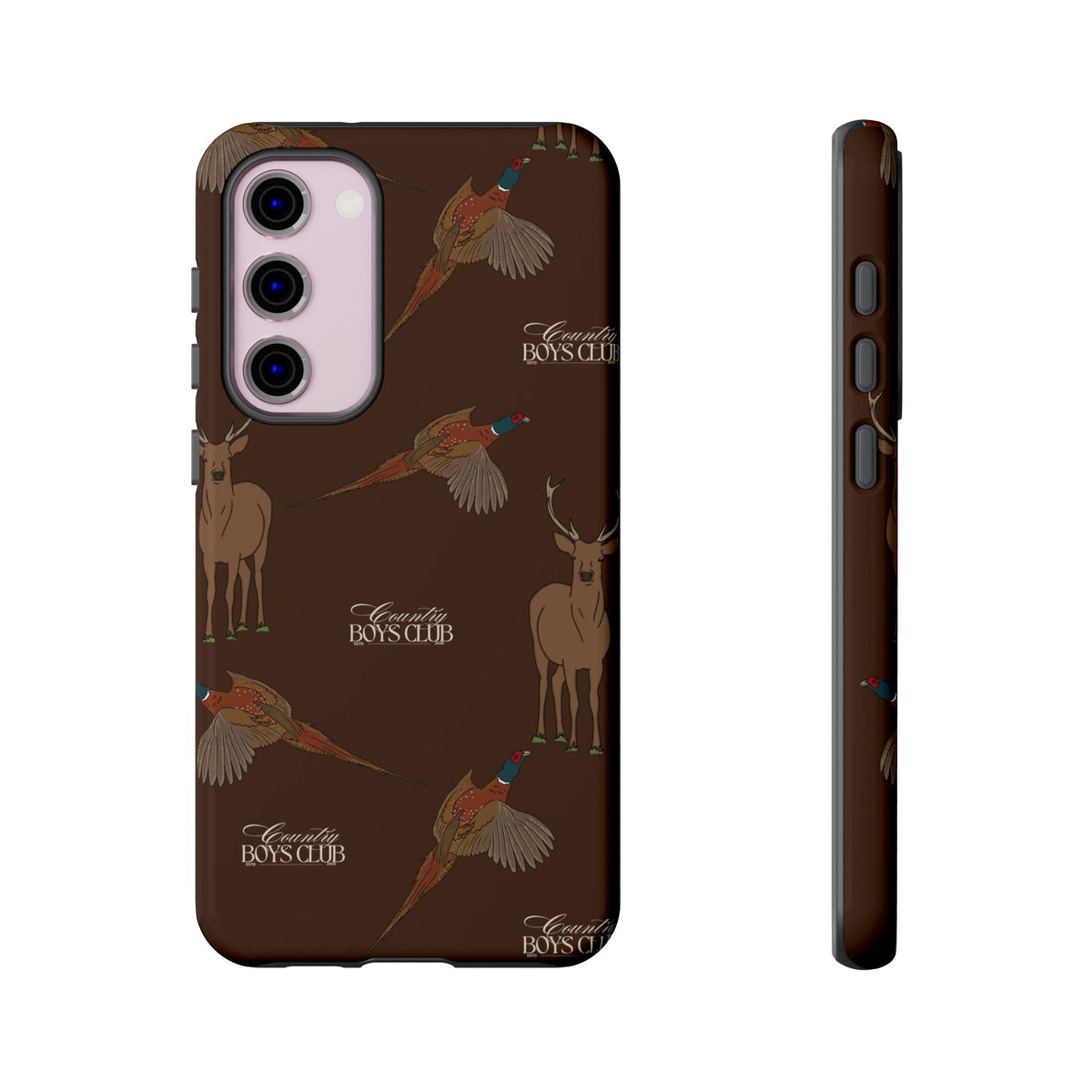 Chestnut Brown 'Boys Stags & Pheasants' Case  | CBC x Country Cases