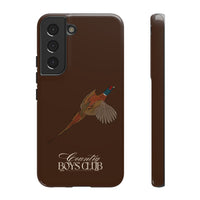 Chestnut Brown 'Country Boys Club Pheasant' Case  | CBC x Country Cases
