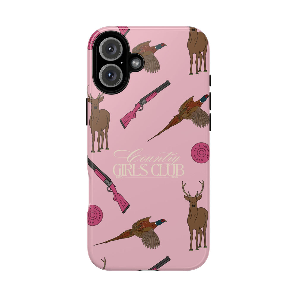 Pale Pink Girls Love Guns Case  | CGC x Country Cases