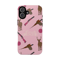 Pale Pink Girls Love Guns Case  | CGC x Country Cases