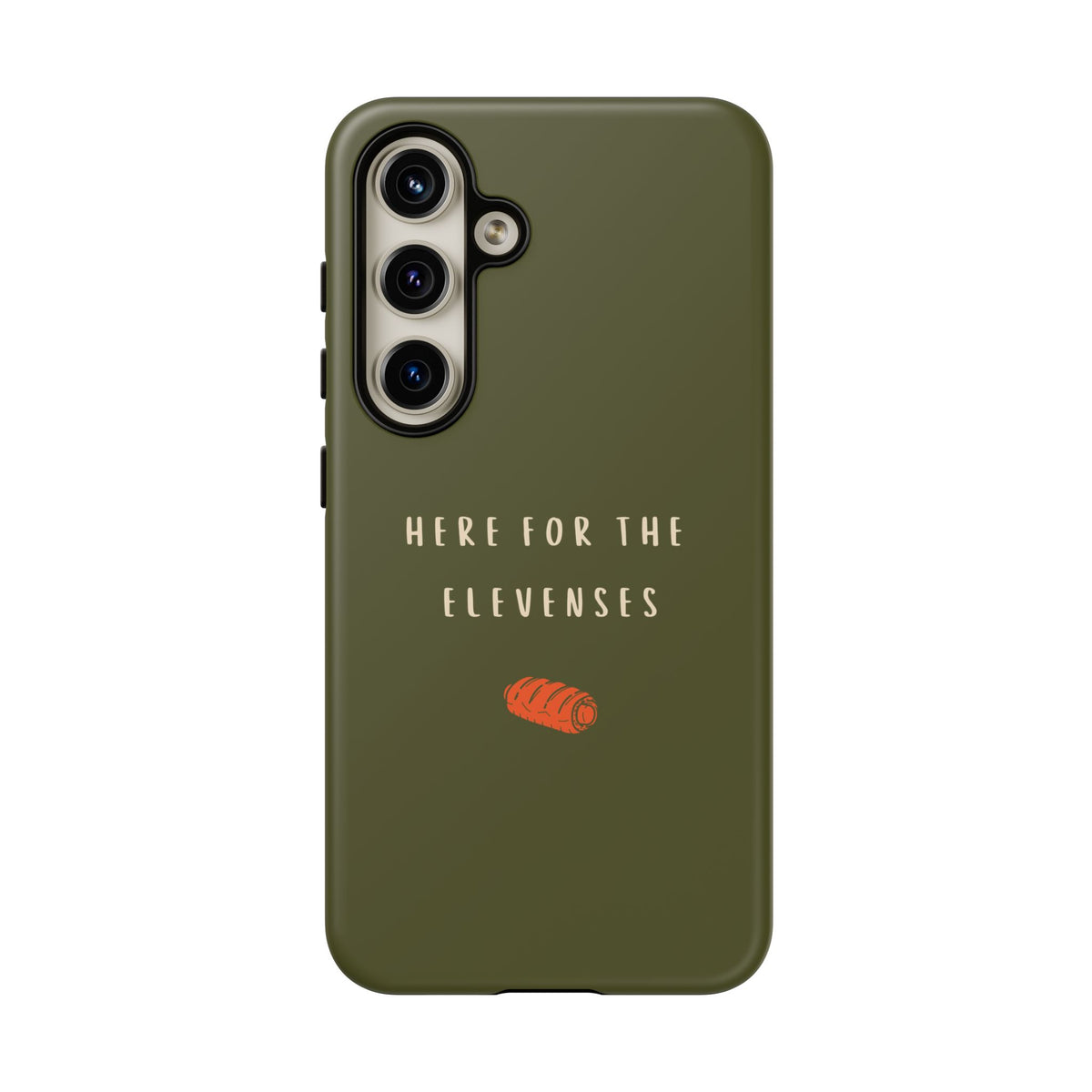 Green & Orange 'Here for the Elevenses' Case