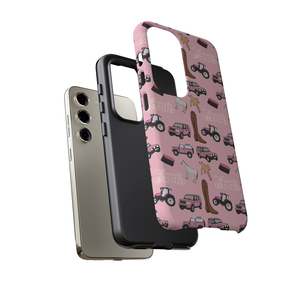 Pink Country Girls Club x Country Cases Android Phone Case