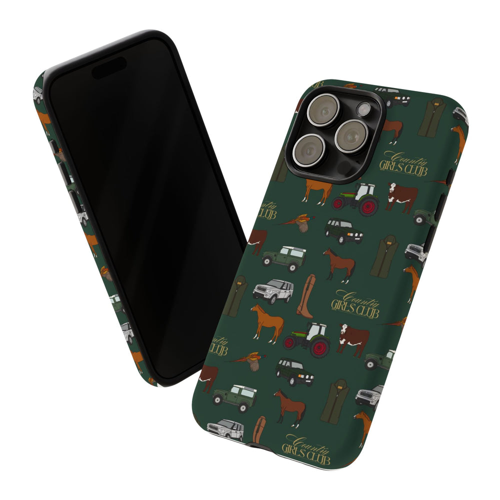 Green Country Girls Club x Country Cases iPhone Case