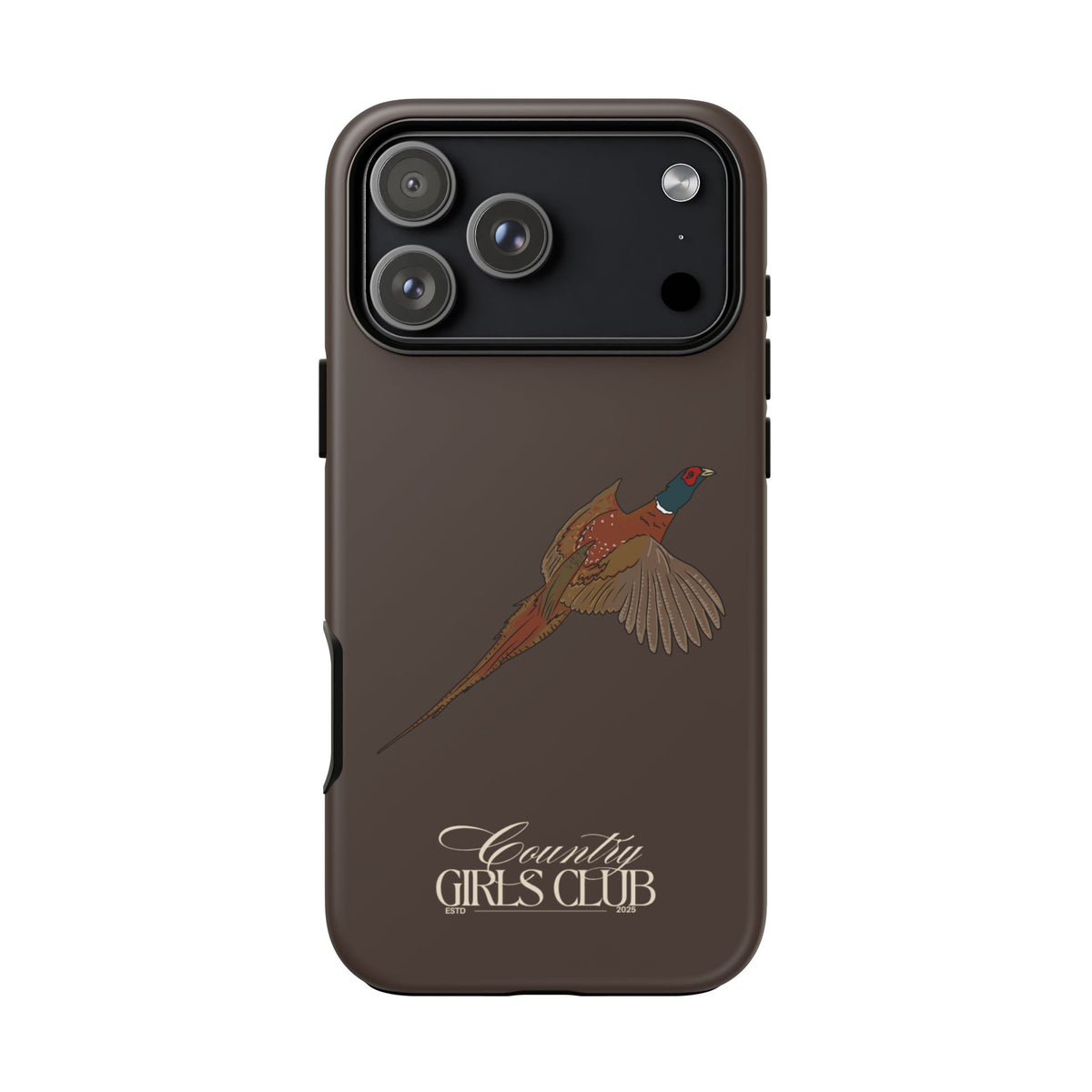 Espresso 'Girls Pheasant' Case  | CGC x Country Cases