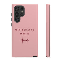 Pink & Burgundy 'Pretty Girls Go Hunting' (Snaffle)
