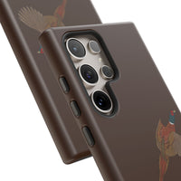 Chestnut Brown 'Country Boys Club Pheasant' Case  | CBC x Country Cases