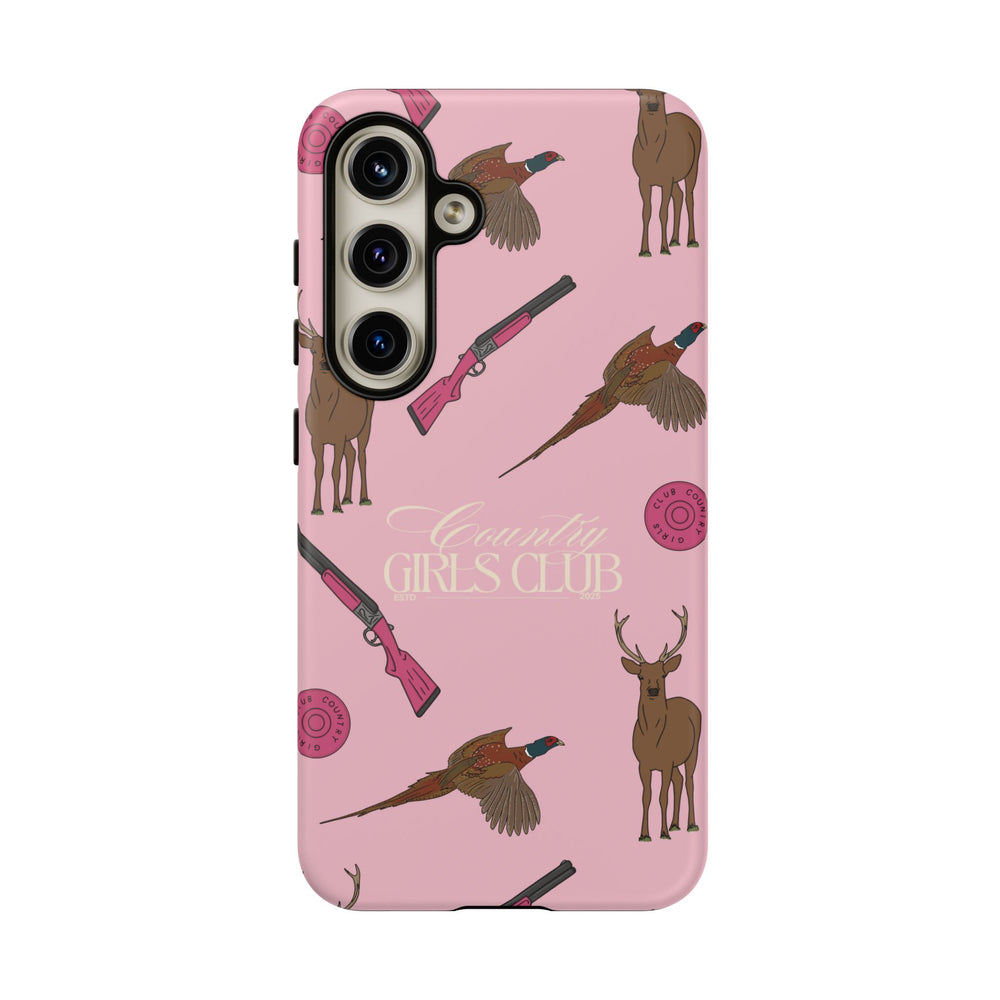 Pale Pink Girls Love Guns Case  | CGC x Country Cases