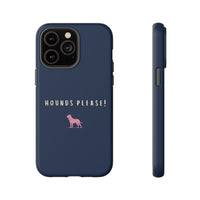 Navy & Pink 'Hounds Please' Case