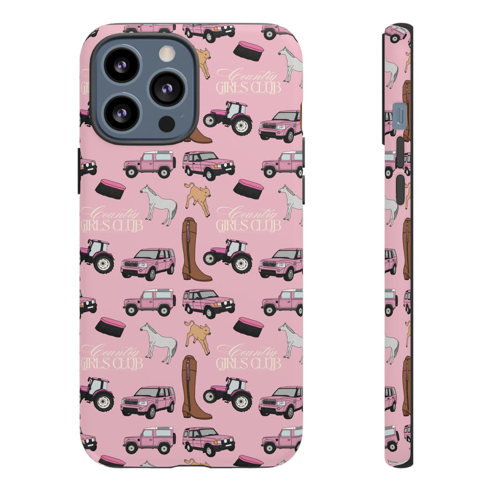 Pink Country Girls Club x Country Cases iPhone Case