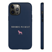 Navy & Pink 'Hounds Please' Case
