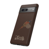 Chestnut Brown 'Country Boys Club Pheasant' Case  | CBC x Country Cases