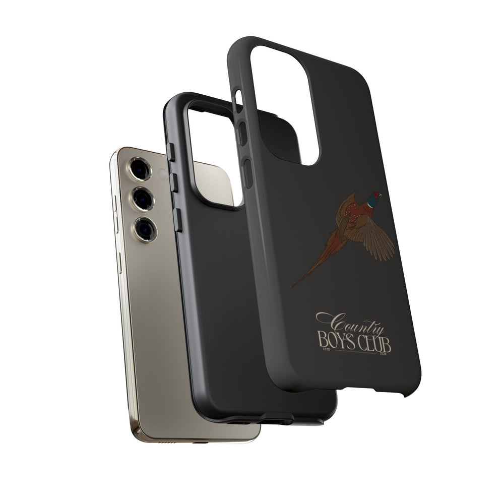 Charcoal 'Country Boys Club Pheasant' Case  | CGC x Country Cases