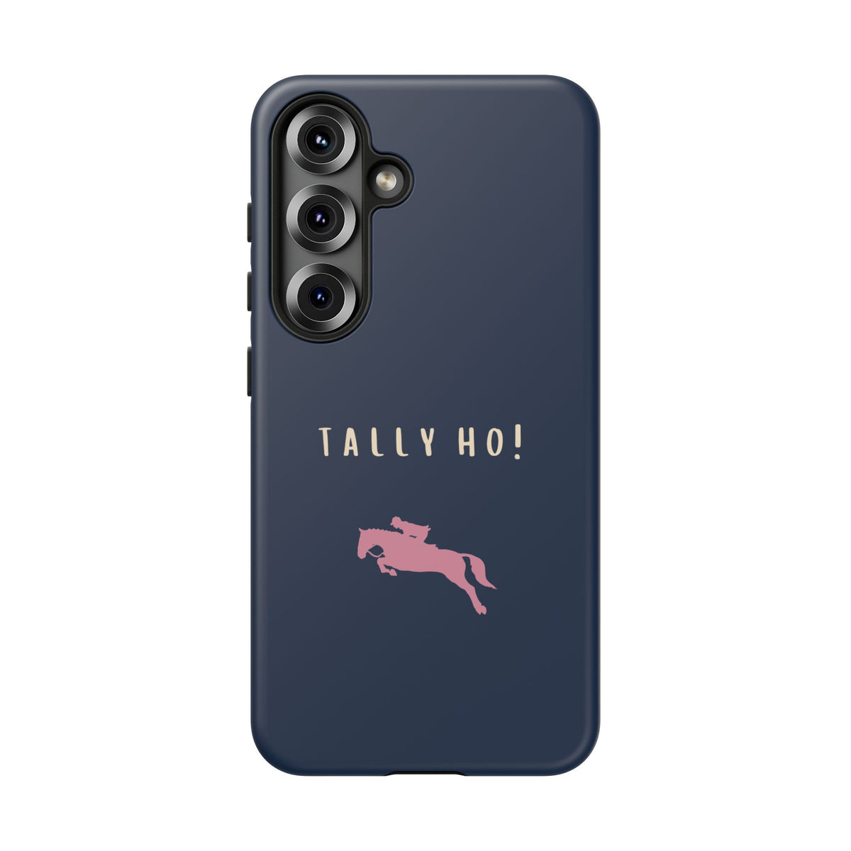 Navy & Pink 'Tally Ho!' (Horse)