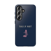 Navy & Pink 'Tally Ho!' (Bridle)