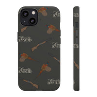 Charcoal 'Boys Pheasants & Shotguns' Case  | CBC x Country Cases