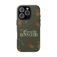 Forest Green Boys Love Guns Case  | CGC x Country Cases