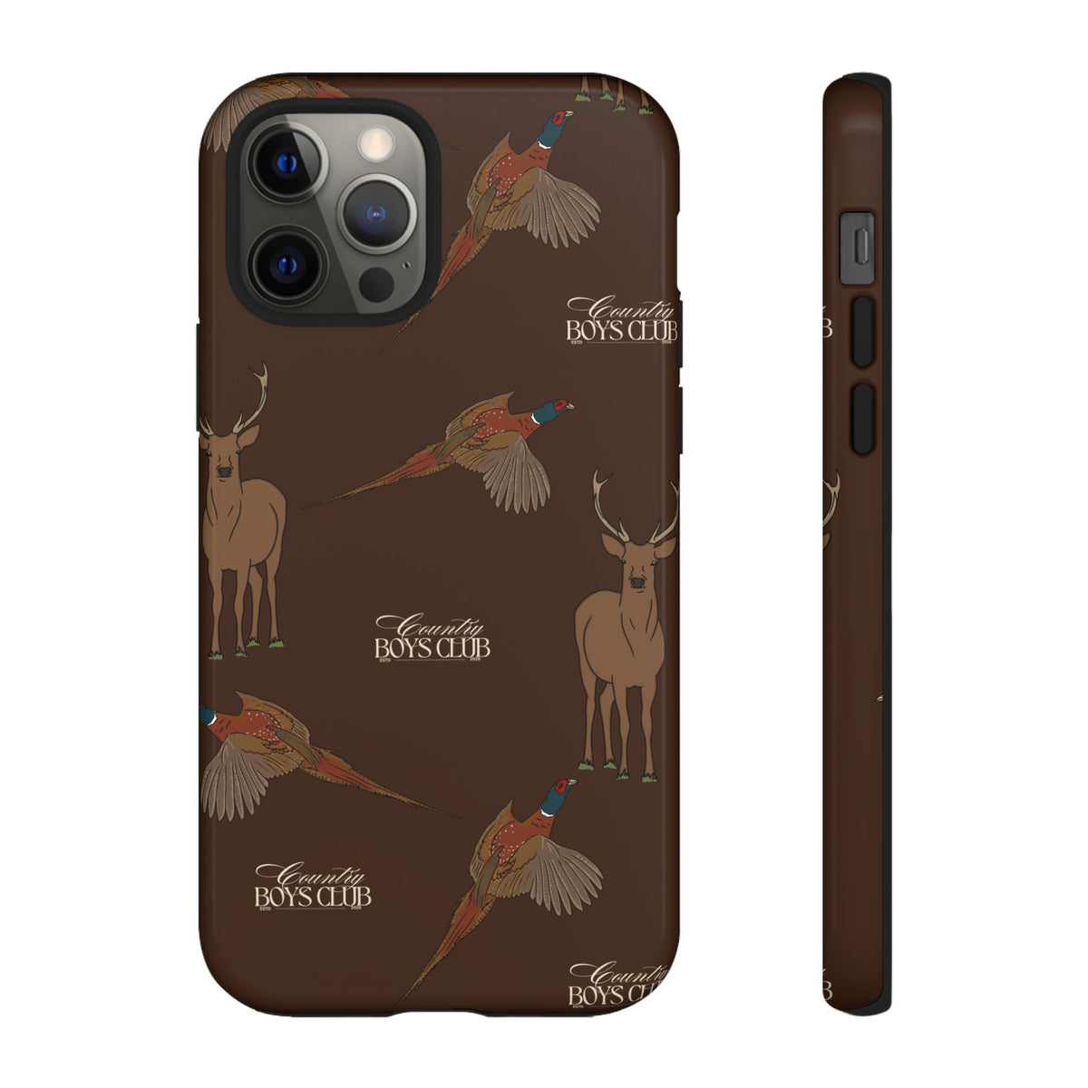 Chestnut Brown 'Boys Stags & Pheasants' Case  | CBC x Country Cases