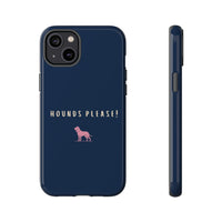 Navy & Pink 'Hounds Please' Case