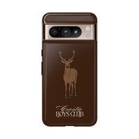 Chestnut Brown 'Country Boys Club Deer' Case  | CBC x Country Cases