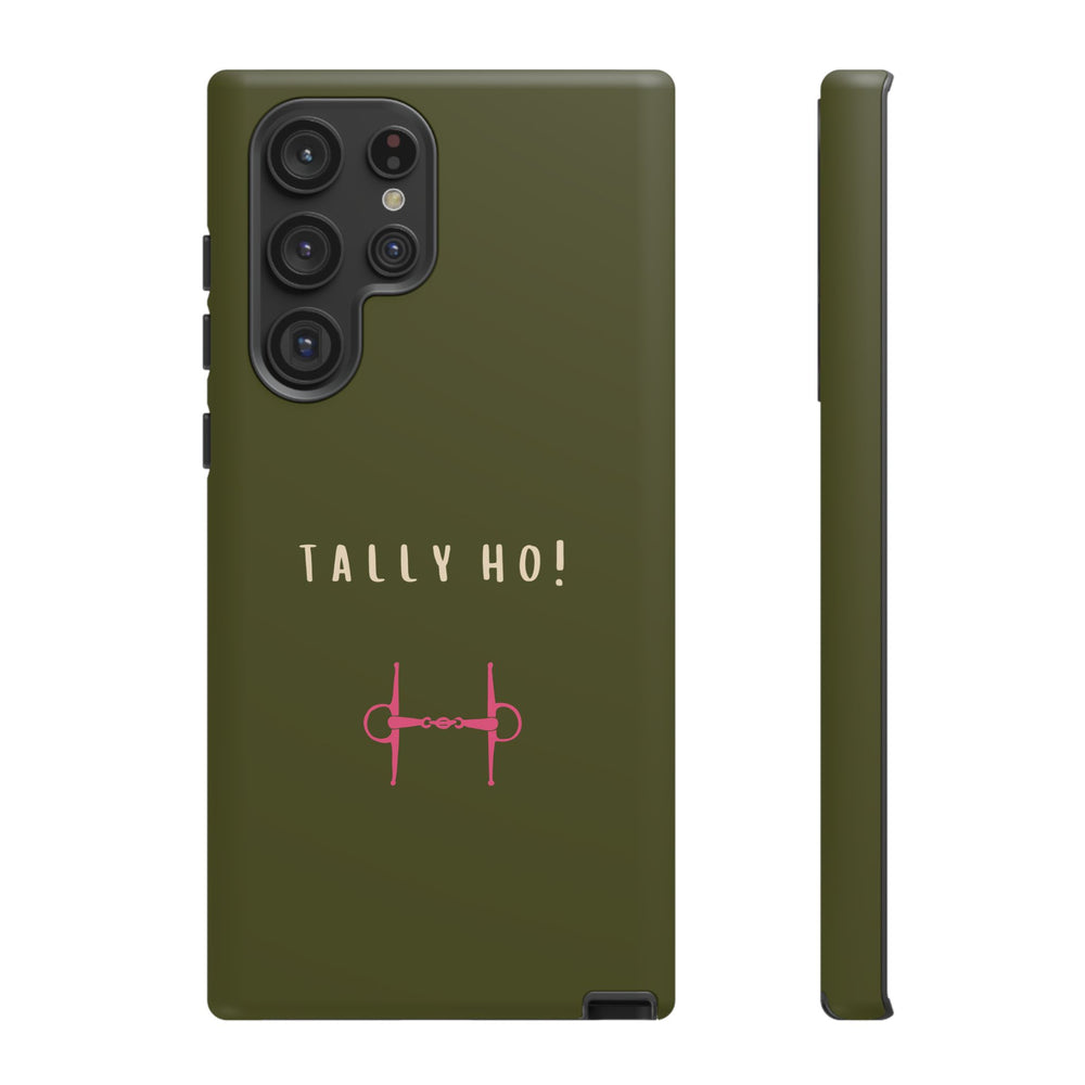 Green & Pink 'Tally Ho!' (Snaffle)