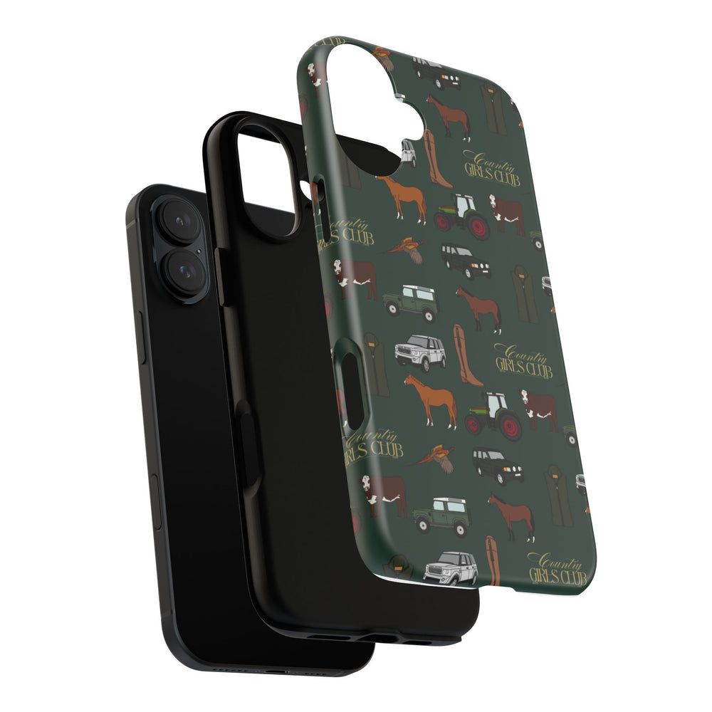 Green Country Girls Club x Country Cases iPhone Case
