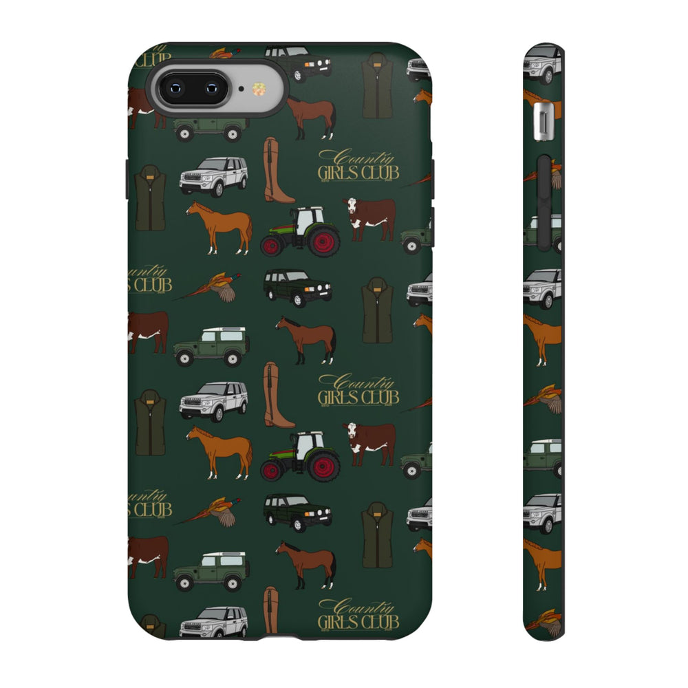 Green Country Girls Club x Country Cases iPhone Case