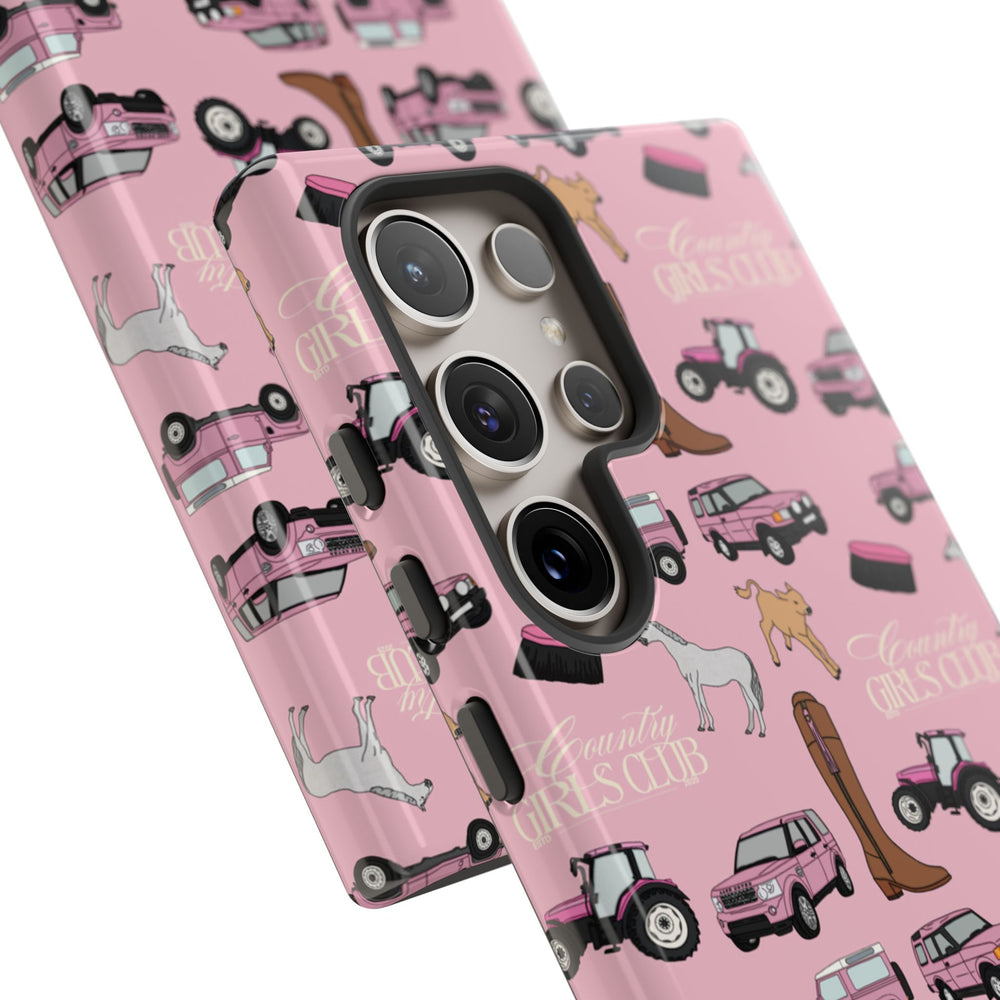 Pink Country Girls Club x Country Cases Android Phone Case
